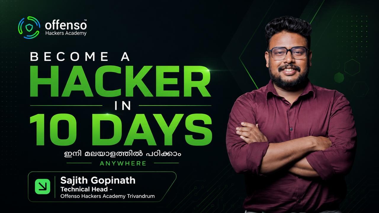 Become a Hacker in 10 Days course campaign banner
